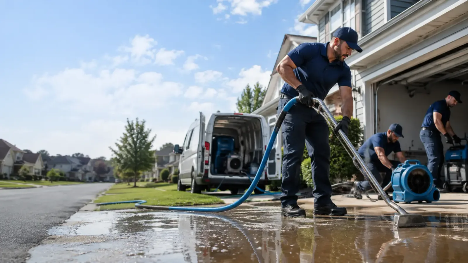 Flood Damage Restoration in Saint Helena, NE